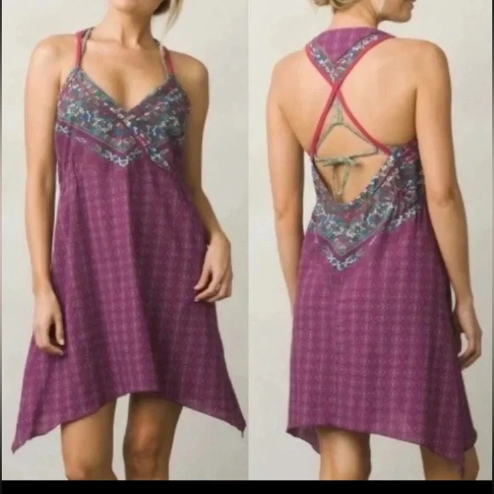 Parana Cotton Pomegranate Marrakech Lightweight Dress - Picture 1 of 7